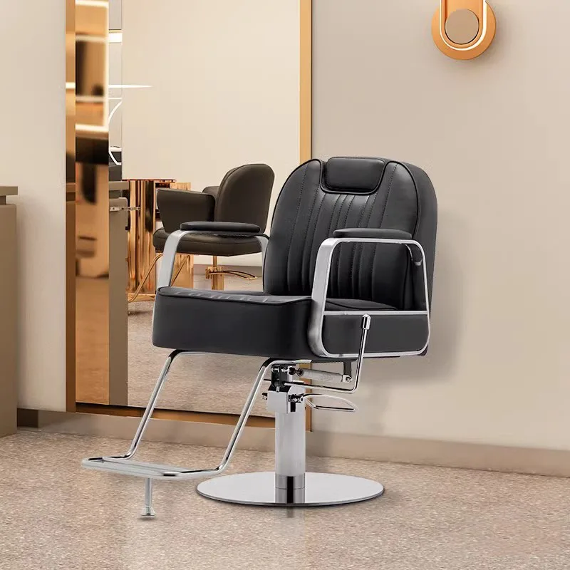 Manicure Barber Chairs Hairdressing Facial Comfortable Reclining Chair Metal Stool Stylist Silla De Barbero Luxury Furniture
Manicure Barber Chairs Hairdressing Facial Comfortable Reclining Chair Metal Stool Stylist Silla De Barbero Luxury Furniture