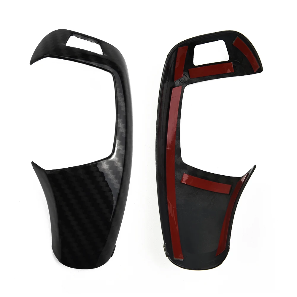 1pc Car Decorative Cover ABS Carbon Fiber Gear Shift Knob Cap Trim Black For BMW E60 E70 E71 5 Series X5X6 Interior Accessories
1pc Car Decorative Cover ABS Carbon Fiber Gear Shift Knob Cap Trim Black For BMW E60 E70 E71 5 Series X5X6 Interior Accessories