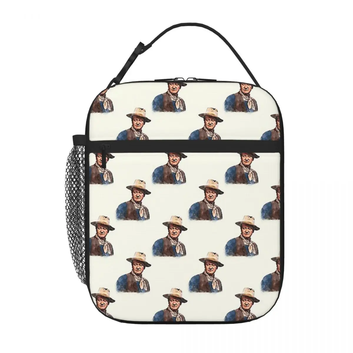 

John Wayne "The Duke" - Watercolor Lunch Bags Insulated Bento Box Portable Lunch Tote Leakproof Picnic Bags Cooler Thermal Bag