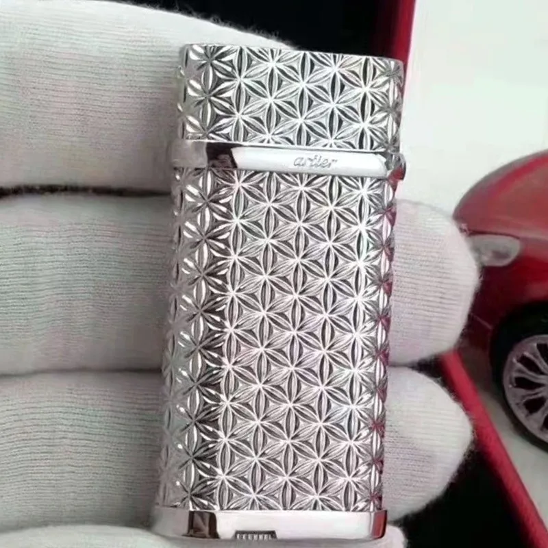 New arrive Smoking Lighter C-artier 2023 Classic Luxury lighter gas lighter for gift Cigar with stones and box-AR-2
New arrive Smoking Lighter C-artier 2023 Classic Luxury lighter gas lighter for gift Cigar with stones and box-AR-2