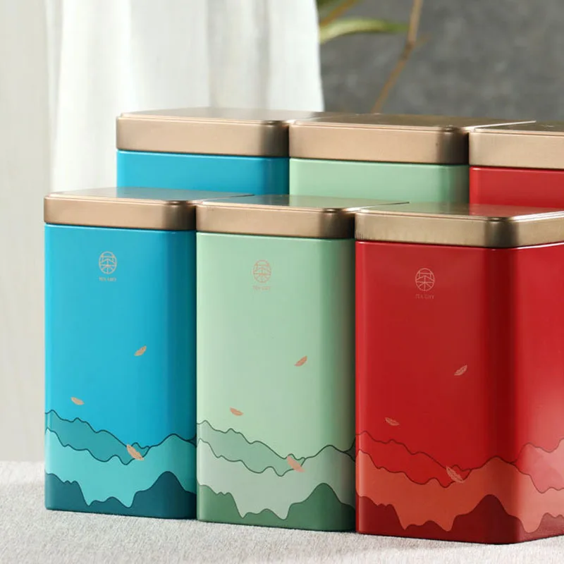 Landscape Painting Pattern Tea Packaging Iron Box Chinese Style Tinplate Tea Seales Jars Moisture proof Tea Storage Iron Boxes
Landscape Painting Pattern Tea Packaging Iron Box Chinese Style Tinplate Tea Seales Jars Moisture proof Tea Storage Iron Boxes