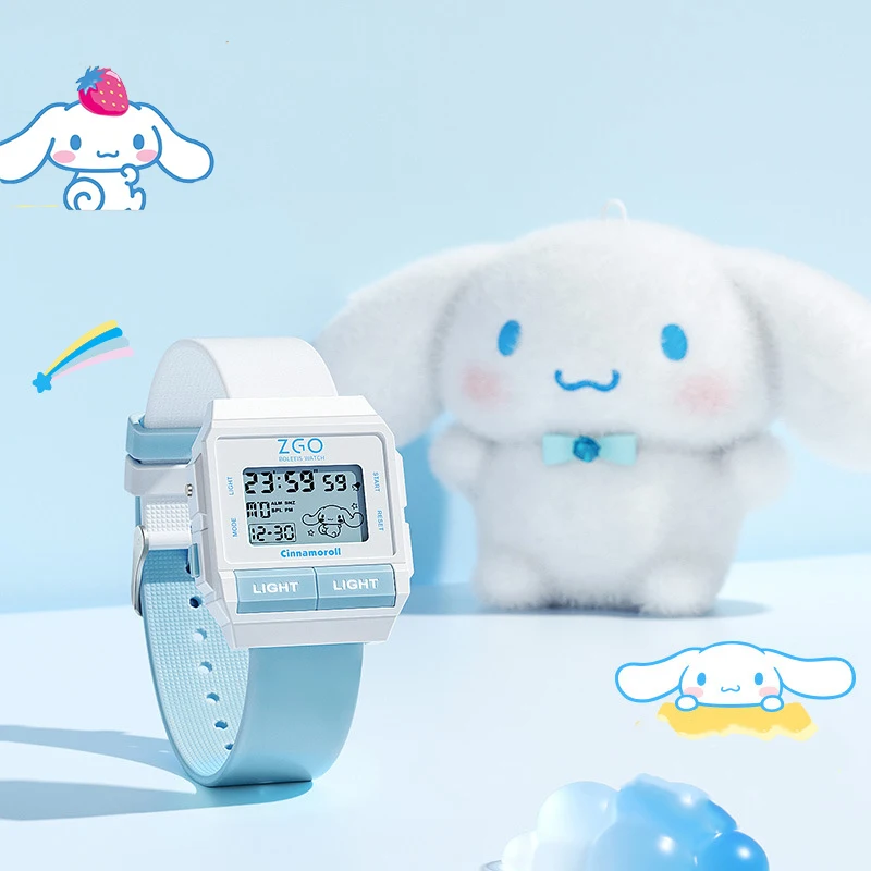 Часы Kawaii Sanrio Kuromi Cinnamoroll аниме милые студенческие часы покажите время водонепроницаемые электронные часы игрушки для девочек
Часы Kawaii Sanrio Kuromi Cinnamoroll аниме милые студенческие часы покажите время водонепроницаемые электронные часы игрушки для девочек