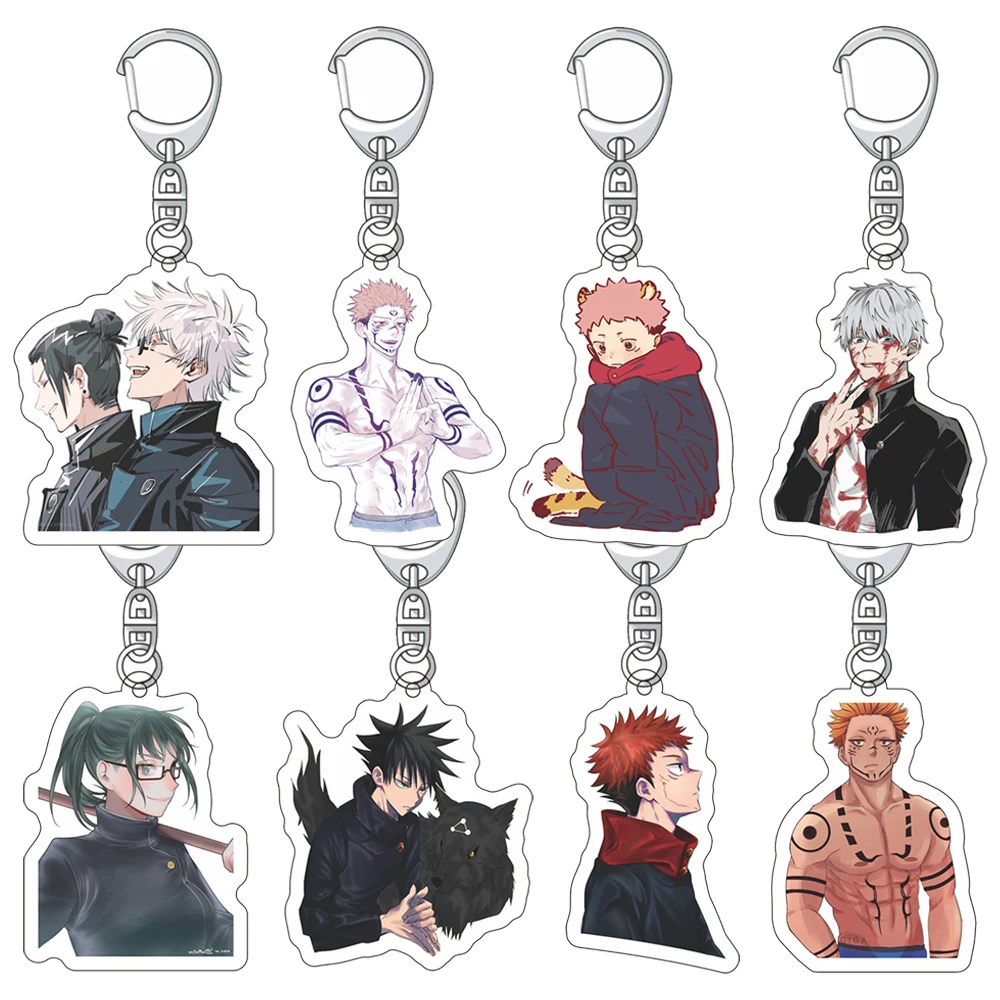 Yuji Itadori Anime Keychain Figures Fushiguro Megumi Gojo Satoru Keyring Acrylic Car Bag Pendant Japan Fans Gifts
Yuji Itadori Anime Keychain Figures Fushiguro Megumi Gojo Satoru Keyring Acrylic Car Bag Pendant Japan Fans Gifts