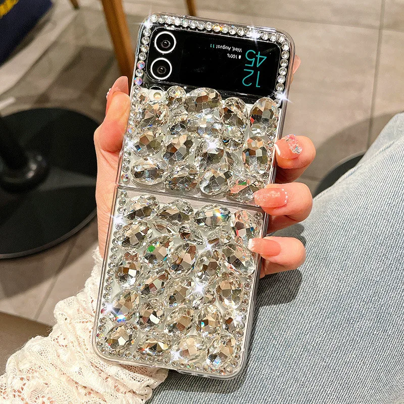 Transparent Camellia Rhinestone Case for Samsung Galaxy Z Fold 1 2 3, Pearl Flower Tassel Diamond Cover, Luxury Galaxy Z Flip 3
Transparent Camellia Rhinestone Case for Samsung Galaxy Z Fold 1 2 3, Pearl Flower Tassel Diamond Cover, Luxury Galaxy Z Flip 3