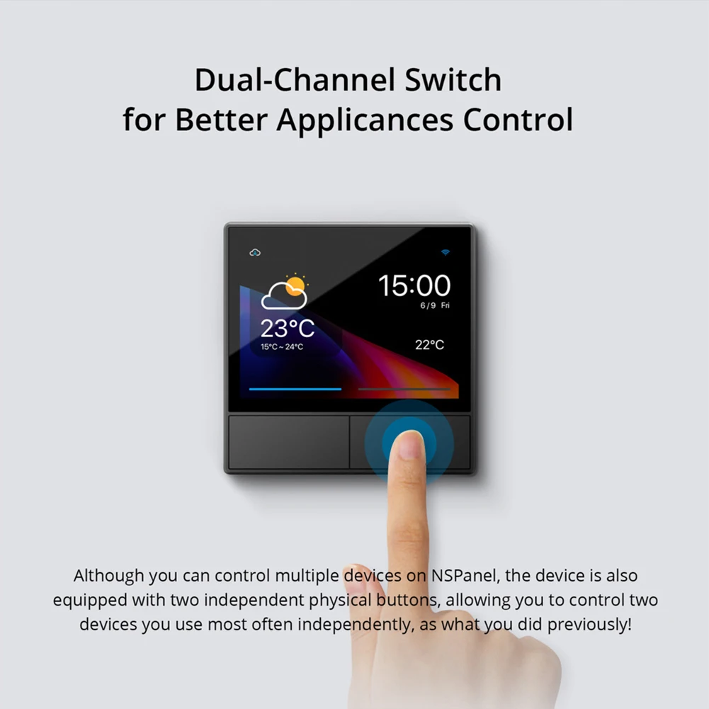 WiFi Smart Scene Wall Switch Control Your Home with Ease Easy Installation and Integration with Existing Smart Home Devices
WiFi Smart Scene Wall Switch Control Your Home with Ease Easy Installation and Integration with Existing Smart Home Devices