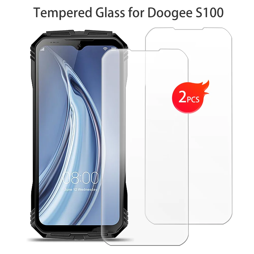 For Doogee S100 Tempered Glass Protective ON Doogee S100 6.58 Inch Screen Protector Smart Phone Cover Film
For Doogee S100 Tempered Glass Protective ON Doogee S100 6.58 Inch Screen Protector Smart Phone Cover Film