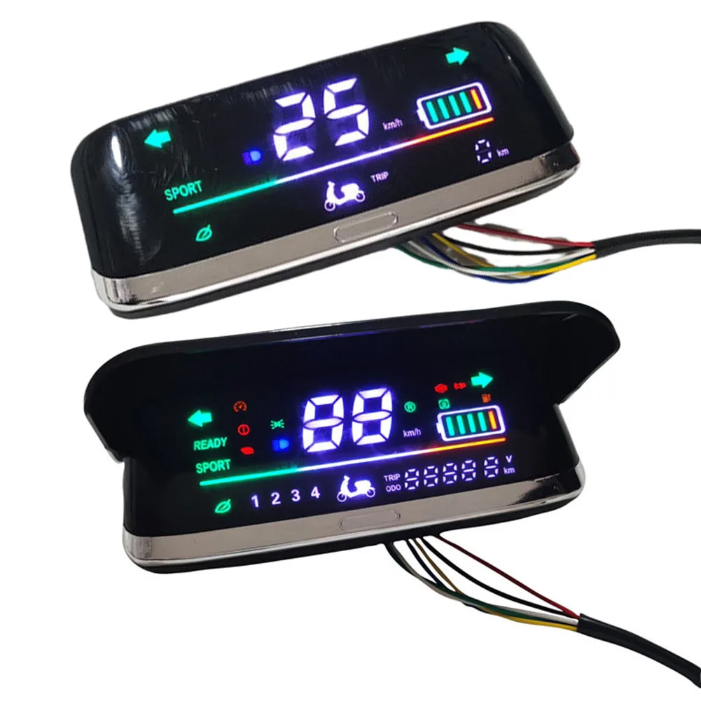 Scooter LCD Display Durable Electric Bike LCD Screen for Ebike Scooter Easy Installation and Compatible with 48 72V Models
Scooter LCD Display Durable Electric Bike LCD Screen for Ebike Scooter Easy Installation and Compatible with 48 72V Models