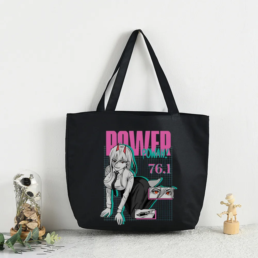 Chainsaw Man Manga Anime Darkness Devil Pochita Makima Hayakawa Aki Tote Bag Canvas Bags Shopping Bags Printed Shoulder Bag
Chainsaw Man Manga Anime Darkness Devil Pochita Makima Hayakawa Aki Tote Bag Canvas Bags Shopping Bags Printed Shoulder Bag