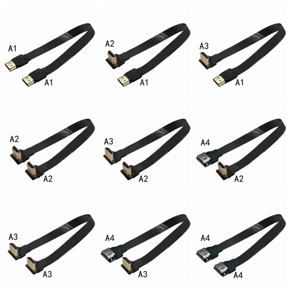 Standard HDMI flexible cable FPC for aerial photography of ultra-thin FPV paired with high-definition curved flat cable 5cm-1m
Standard HDMI flexible cable FPC for aerial photography of ultra-thin FPV paired with high-definition curved flat cable 5cm-1m