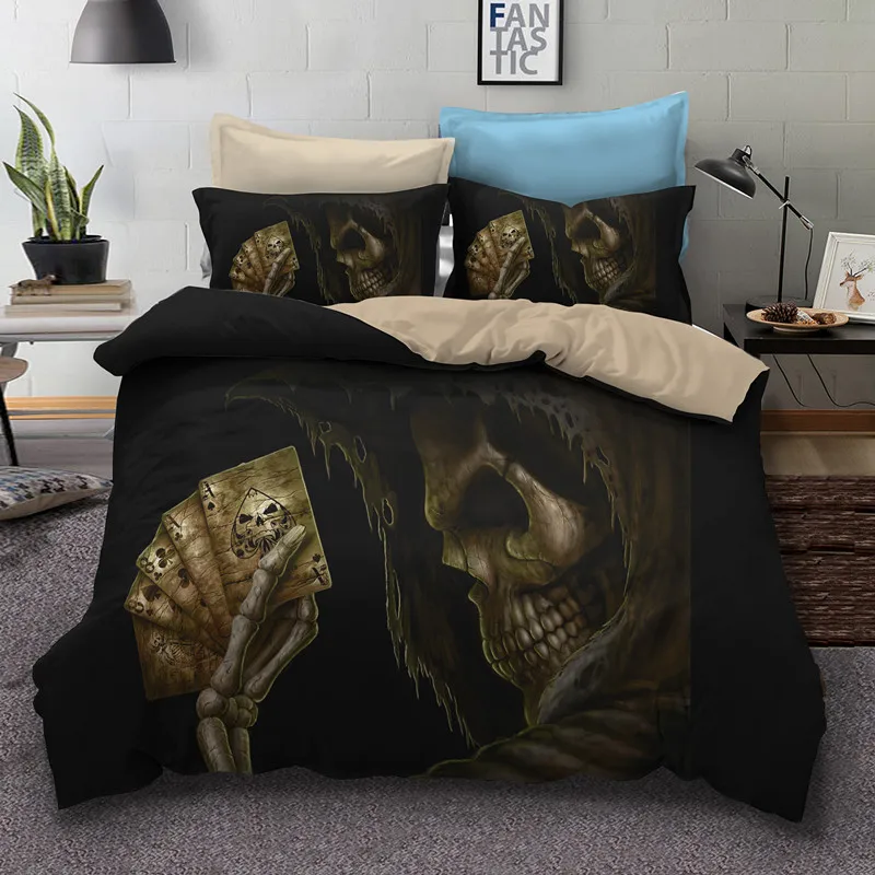 Fanaijia Sugar Skull Bedding Sets Queen Size Gambler Skull Duvet Cover Set with Pillow Case Bed Bedline King Full Twin
Fanaijia Sugar Skull Bedding Sets Queen Size Gambler Skull Duvet Cover Set with Pillow Case Bed Bedline King Full Twin
