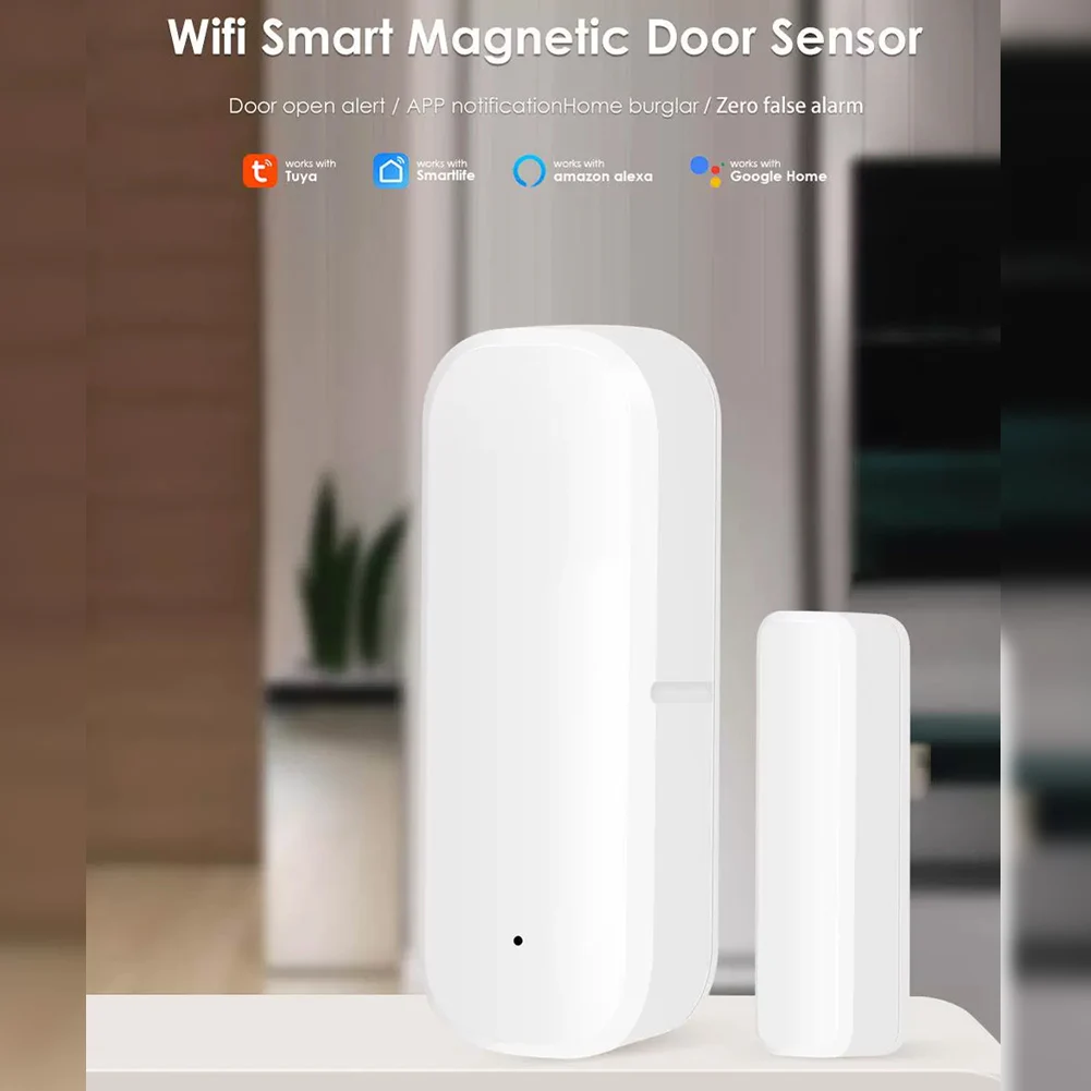 Tuya For Zigbee WiFi Door Sensor Smart Home Security Window Detector Automatic Sliding Door Magnetic Contact Sensor For Alexa
Tuya For Zigbee WiFi Door Sensor Smart Home Security Window Detector Automatic Sliding Door Magnetic Contact Sensor For Alexa