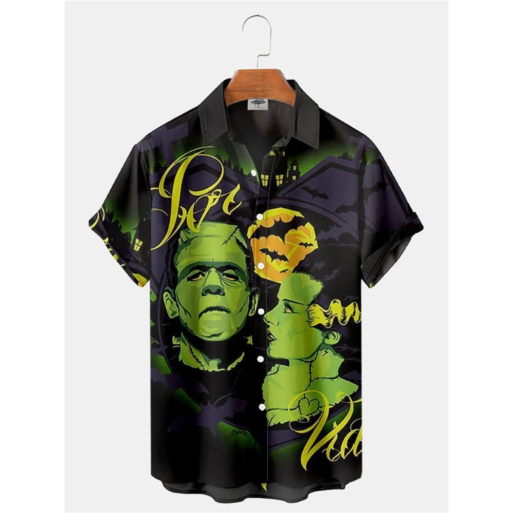 Casual fashion Hawaiian fashion shirt Street fashion party men's shirt used movie horror figure 3d shirt
Casual fashion Hawaiian fashion shirt Street fashion party men's shirt used movie horror figure 3d shirt
