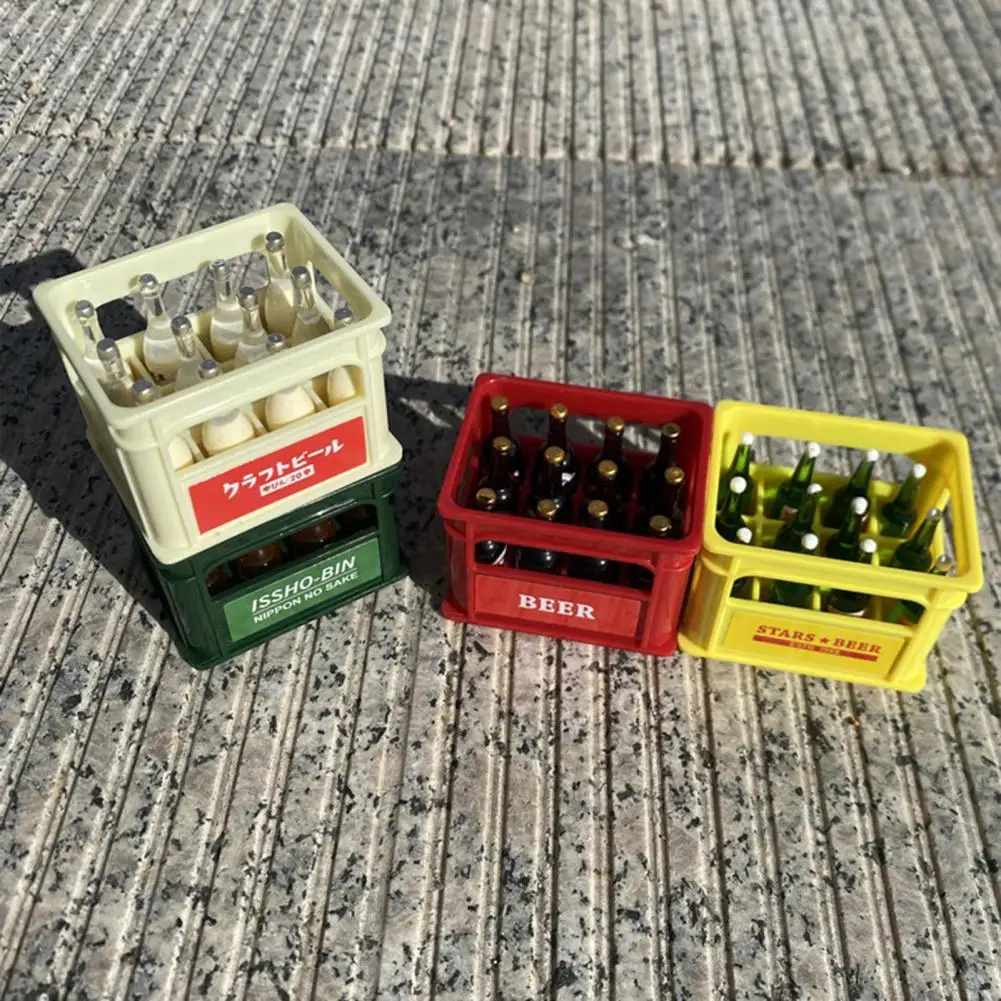 Mini Beer Basket Realistic Looking Double Handle ABS 1:6/1:12 Dollhouse Miniature Furniture Model Toy Home Decor
Mini Beer Basket Realistic Looking Double Handle ABS 1:6/1:12 Dollhouse Miniature Furniture Model Toy Home Decor
