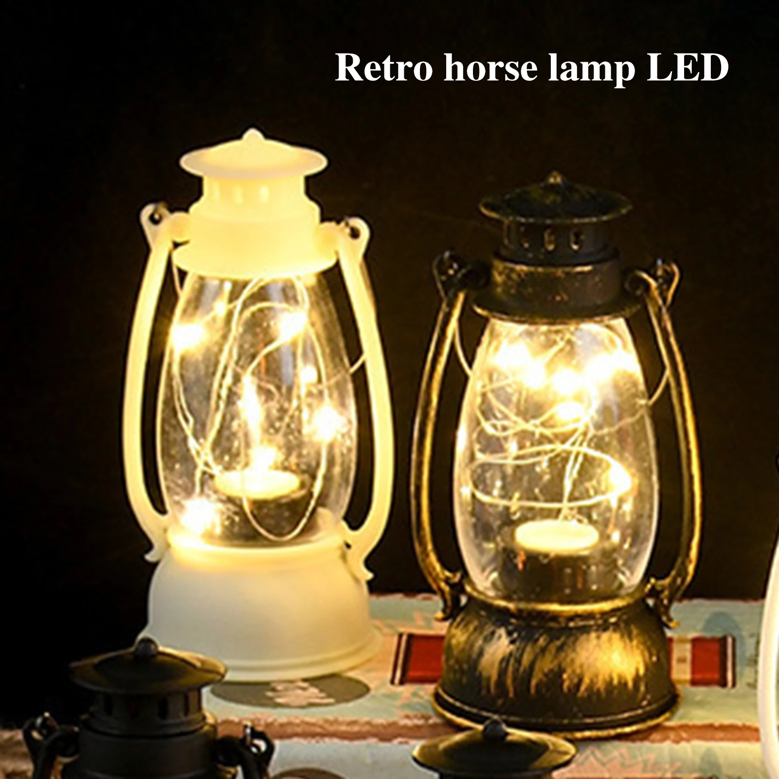 Vintage LED Lantern Desktop Lantern Copper Wire LED Candle Light Aesthetic Hanging Lantern Home Decorations
Vintage LED Lantern Desktop Lantern Copper Wire LED Candle Light Aesthetic Hanging Lantern Home Decorations