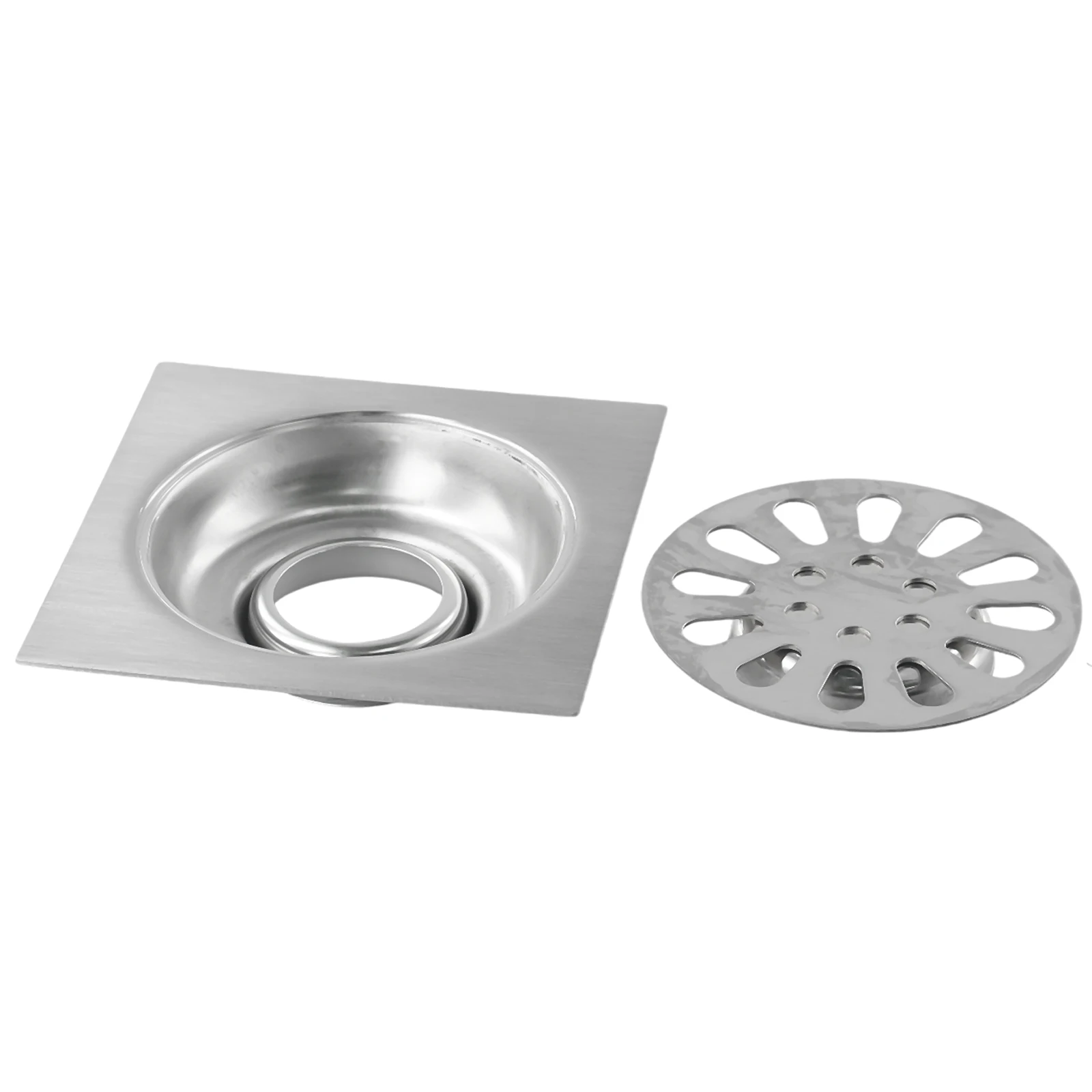 Square Shower Drain Floor Drain Easy Installation Grid Pattern Removable Cover Stainless Steel Easy Cleaning Kitche Durable
Square Shower Drain Floor Drain Easy Installation Grid Pattern Removable Cover Stainless Steel Easy Cleaning Kitche Durable