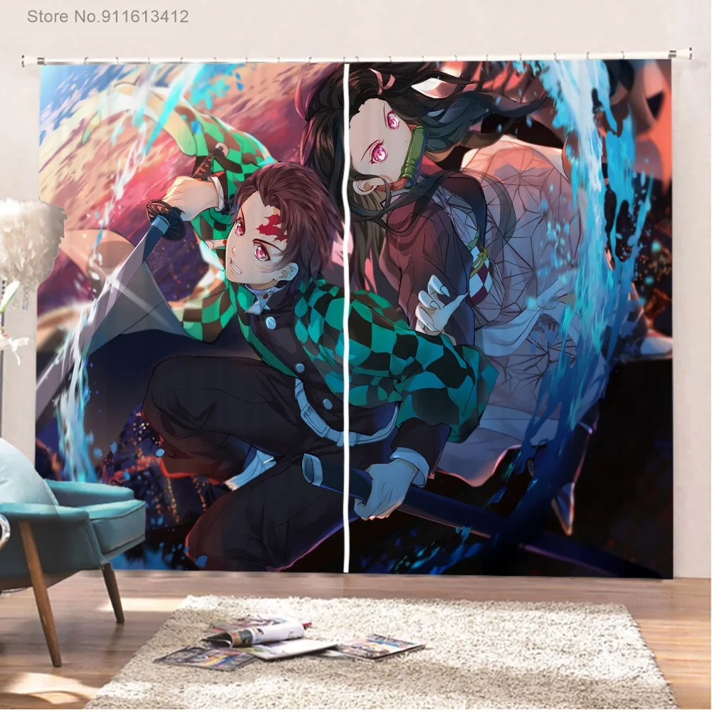 Anime Blackout Curtain Demon Slayer Japan Manga 3D Print 160x184cm Window Drapes for Bedroom Anime Custom Curtains
Anime Blackout Curtain Demon Slayer Japan Manga 3D Print 160x184cm Window Drapes for Bedroom Anime Custom Curtains
