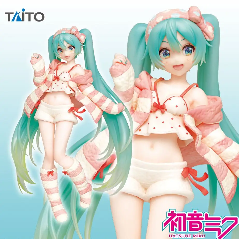 Judai Original Taito VOCALOID Hatsune Miku Room Wear Figure Costumes PVC Action Figure Model Doll Toys
Judai Original Taito VOCALOID Hatsune Miku Room Wear Figure Costumes PVC Action Figure Model Doll Toys