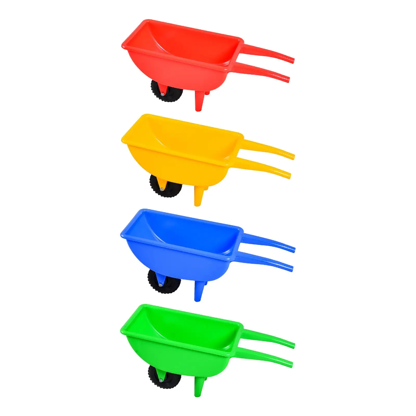 

Sand Toy Wheelbarrow Single Wheel Lightweight Yard Beach Toy Gardening Toy Wheelbarrow for Girls Boys, Ages 2 Years Old up