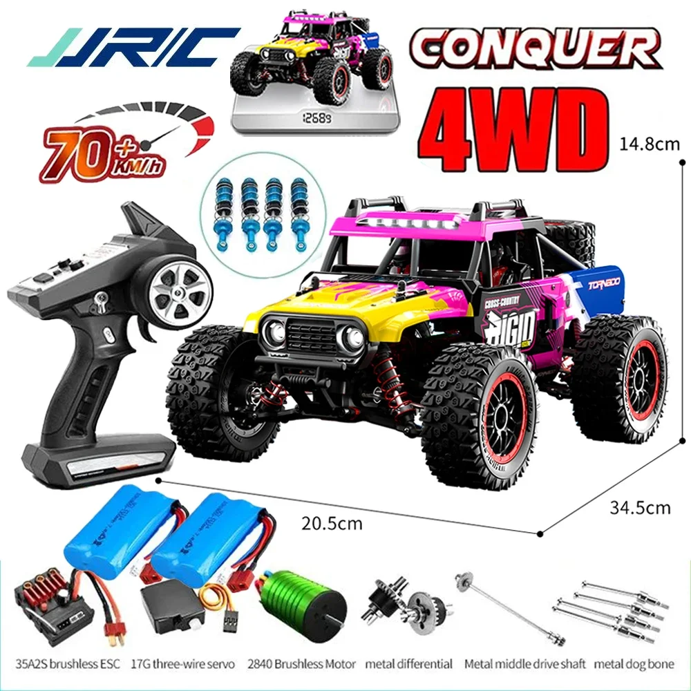 Coche Todoterreno De Control Remoto 4WD Para Niños Y Adultos, Camión.Alta Velocidad RC 4x4, Súper Sin Escobillas, 50 /70 KM/H,
Coche Todoterreno De Control Remoto 4WD Para Niños Y Adultos, Camión.Alta Velocidad RC 4x4, Súper Sin Escobillas, 50 /70 KM/H,