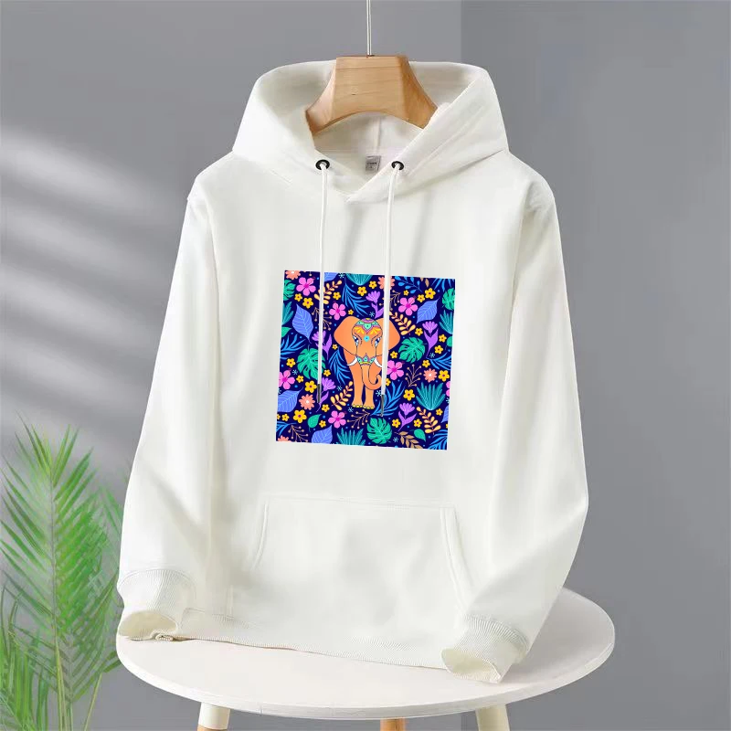 Elephant Flowers Printing Hoodies Fashion Outdoor For Men Women Long Sleeved Clothing High-Quality Autumn Winter Fleece Pullover
Elephant Flowers Printing Hoodies Fashion Outdoor For Men Women Long Sleeved Clothing High-Quality Autumn Winter Fleece Pullover