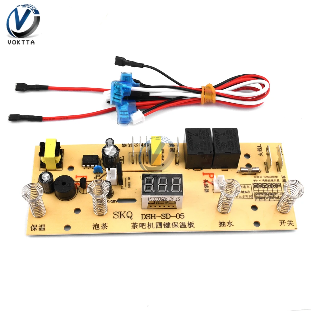 Universal Automatic Water Heater Circuit Board Replacement Water Heater Replacement Parts Circuit Board Only for Tea Bar Machine
Universal Automatic Water Heater Circuit Board Replacement Water Heater Replacement Parts Circuit Board Only for Tea Bar Machine