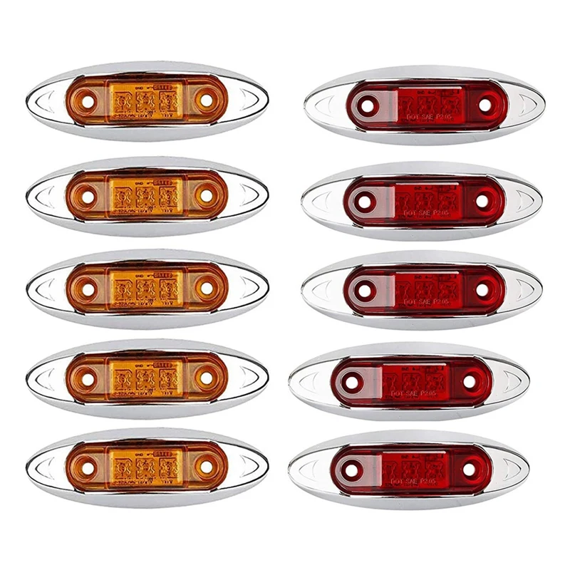 Водонепроницаемая светодиодная лампа 10 шт, 3 светодиода с хромированным корпусом для грузовиков, прицепов, домов на колесах, лодок, квадроциклов
Водонепроницаемая светодиодная лампа 10 шт, 3 светодиода с хромированным корпусом для грузовиков, прицепов, домов на колесах, лодок, квадроциклов