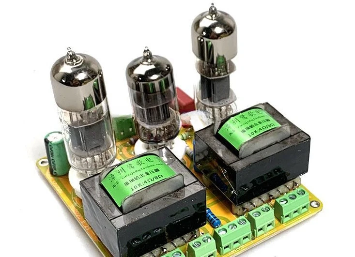For 6N1 push 6N6 tube push-pull small power amplifier board 1.5WX2 stereo, 4Ω 8Ω output, miniature amplifier is available
For 6N1 push 6N6 tube push-pull small power amplifier board 1.5WX2 stereo, 4Ω 8Ω output, miniature amplifier is available