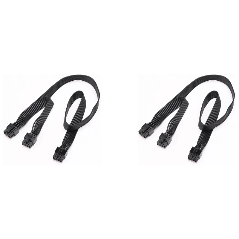 2X ATX CPU 8-Pin Male To Dual Pcie 8-Pin (6+2) Male Power Supply Cable For Corsair Modular Power Supply RM/HX/CX-M
2X ATX CPU 8-Pin Male To Dual Pcie 8-Pin (6+2) Male Power Supply Cable For Corsair Modular Power Supply RM/HX/CX-M