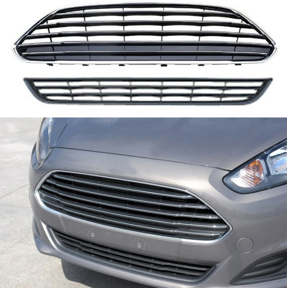 Передний бампер Гриль Верхняя Нижняя решетка для Ford Fiesta 2013 2014 2015 2016
Передний бампер Гриль Верхняя Нижняя решетка для Ford Fiesta 2013 2014 2015 2016