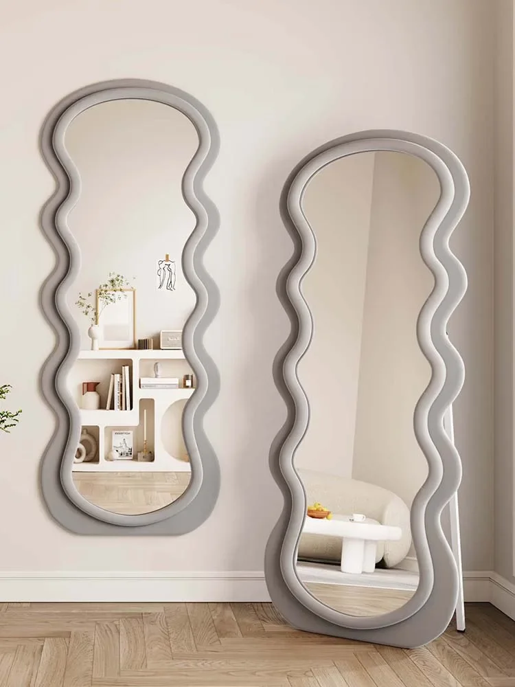 Mirror Full body Mirror Household Full body Wall Hanging Design Sense Floor Irregular Light Luxury Styl
Mirror Full body Mirror Household Full body Wall Hanging Design Sense Floor Irregular Light Luxury Styl