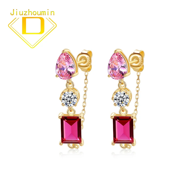 Luxury Garnet Ruby Gemstone Clip Earrings for Women, Solid 925 Sterling Silver, Red Stone Stud, Fine Jewelry, Christmas Gift, Fa
Luxury Garnet Ruby Gemstone Clip Earrings for Women, Solid 925 Sterling Silver, Red Stone Stud, Fine Jewelry, Christmas Gift, Fa