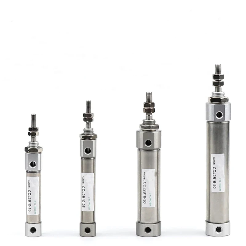 CJ2B Type Mini Pneumatic Cylinder Double Acting Single Rod 10mm 16mm Bore 5~200mm Stroke Air Cylinder CJ2B10 CJ2B16
CJ2B Type Mini Pneumatic Cylinder Double Acting Single Rod 10mm 16mm Bore 5~200mm Stroke Air Cylinder CJ2B10 CJ2B16