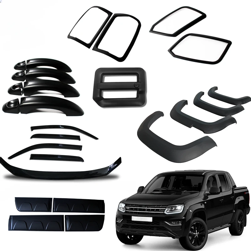 YCSUNZ For Amarok 2009-2018 Black Full Set Cover body Kits VW Volkswagen ABS Plastic Car Exterior Amarok Accessories 
YCSUNZ For Amarok 2009-2018 Black Full Set Cover body Kits VW Volkswagen ABS Plastic Car Exterior Amarok Accessories