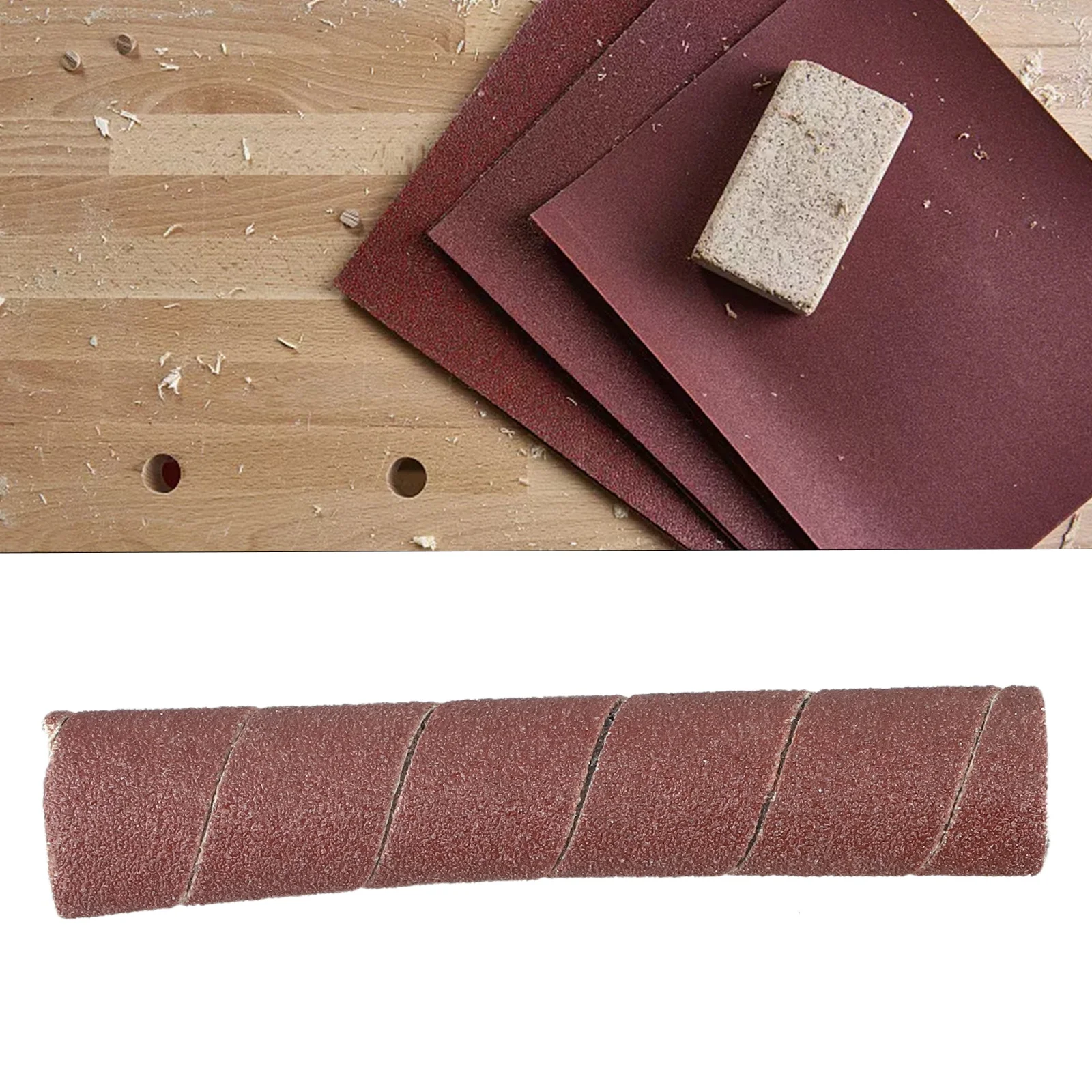 

Alumina abrasive Sleeves 1PC 4 5inch Sanding drum Polishing Tools for Metals Plastics Wood Jade 80/150/240 Grit