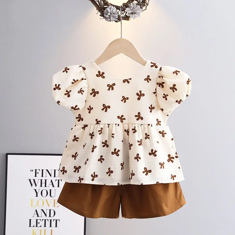 fashion Baby girls clothes sets cotton toddlers Children t-shirt Clothing suits summer
fashion Baby girls clothes sets cotton toddlers Children t-shirt Clothing suits summer