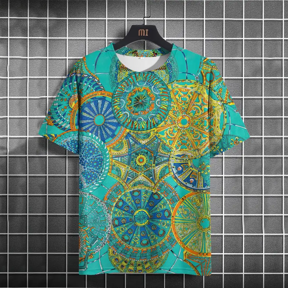 Ethnic Style Men's T-shirt Summer Round Neck Short Sleeve Tees Male Casual Sweatshirt Daily Men's Clothing Oversized Streetwear 
Ethnic Style Men's T-shirt Summer Round Neck Short Sleeve Tees Male Casual Sweatshirt Daily Men's Clothing Oversized Streetwear