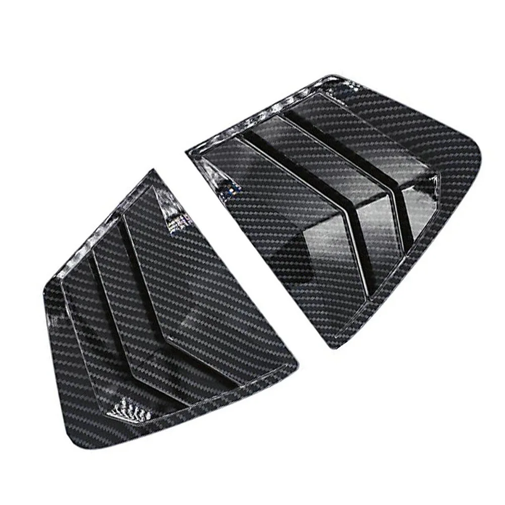 2Pcs Car Rear Side Quarter Glass Vent Louver Shutter Cover For Honda For Civic 2012-2015 Plastic Carbon Fiber Exterior Parts
2Pcs Car Rear Side Quarter Glass Vent Louver Shutter Cover For Honda For Civic 2012-2015 Plastic Carbon Fiber Exterior Parts