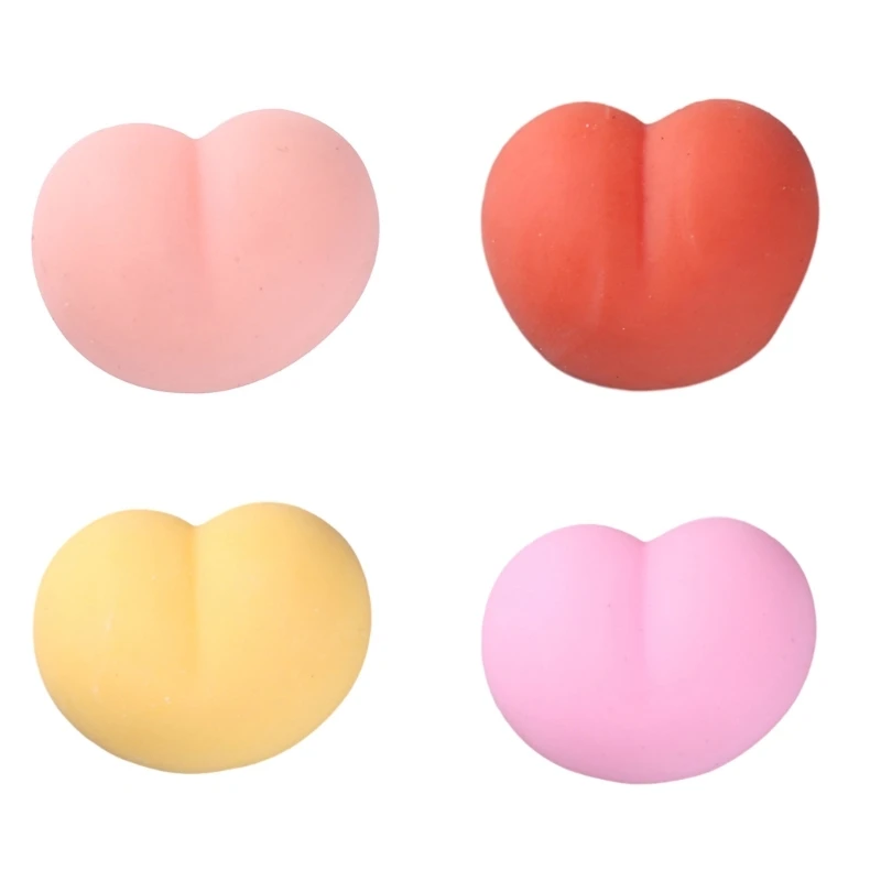 

Squeezable Toy TPR Stretchy Fruit Peach Toy Soft Decompression Toy Stress Relief Fidgets Autisms Favor Hand Squeeze Toy P31B