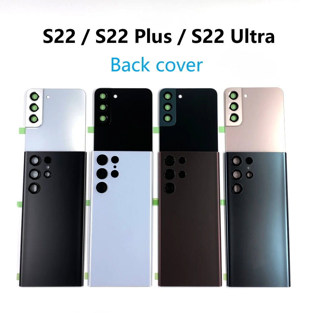 For SAMSUNG Galaxy S22 Ultra S908 S22+ Plus S906 S22 S901 5G Back Cover Battery Door Rear Glass Case Housing Shell Camera Lens
For SAMSUNG Galaxy S22 Ultra S908 S22+ Plus S906 S22 S901 5G Back Cover Battery Door Rear Glass Case Housing Shell Camera Lens