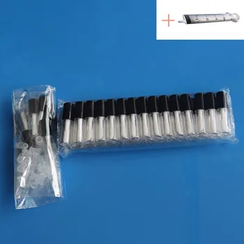 Frascos Recarregáveis Elegantes e Versáteis para Todos os Seus Produtos de Beleza 9 50/100/200Pcs Black Blue Silver Rose Gold Lip Gloss Tube Cosmetic with Cap Empty Lipstick Bottle Lipgloss Sample Container