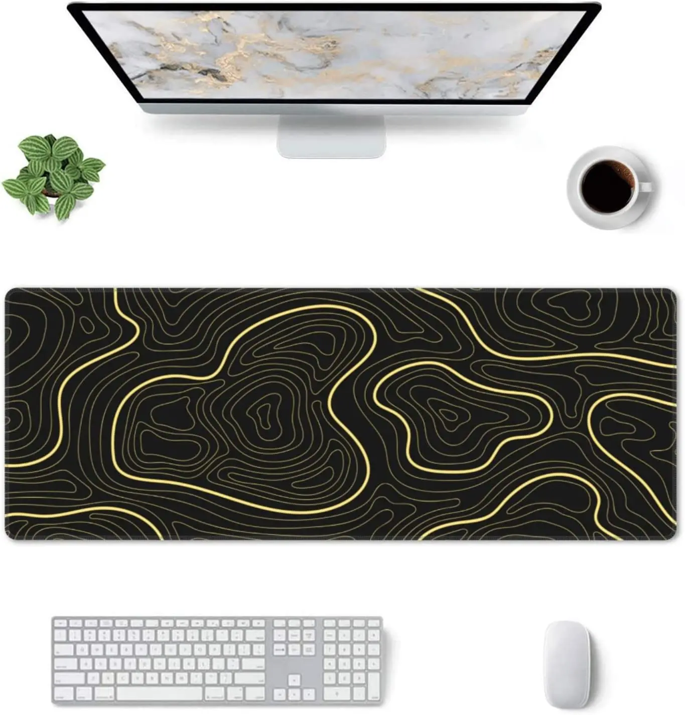 Topographic Contour Gaming Mouse Pad XL Large Non Slip Rubber Mousepad Stitched Edges Desk Pad Long Extended Mice Pad 31.5X 11.8
Topographic Contour Gaming Mouse Pad XL Large Non Slip Rubber Mousepad Stitched Edges Desk Pad Long Extended Mice Pad 31.5X 11.8