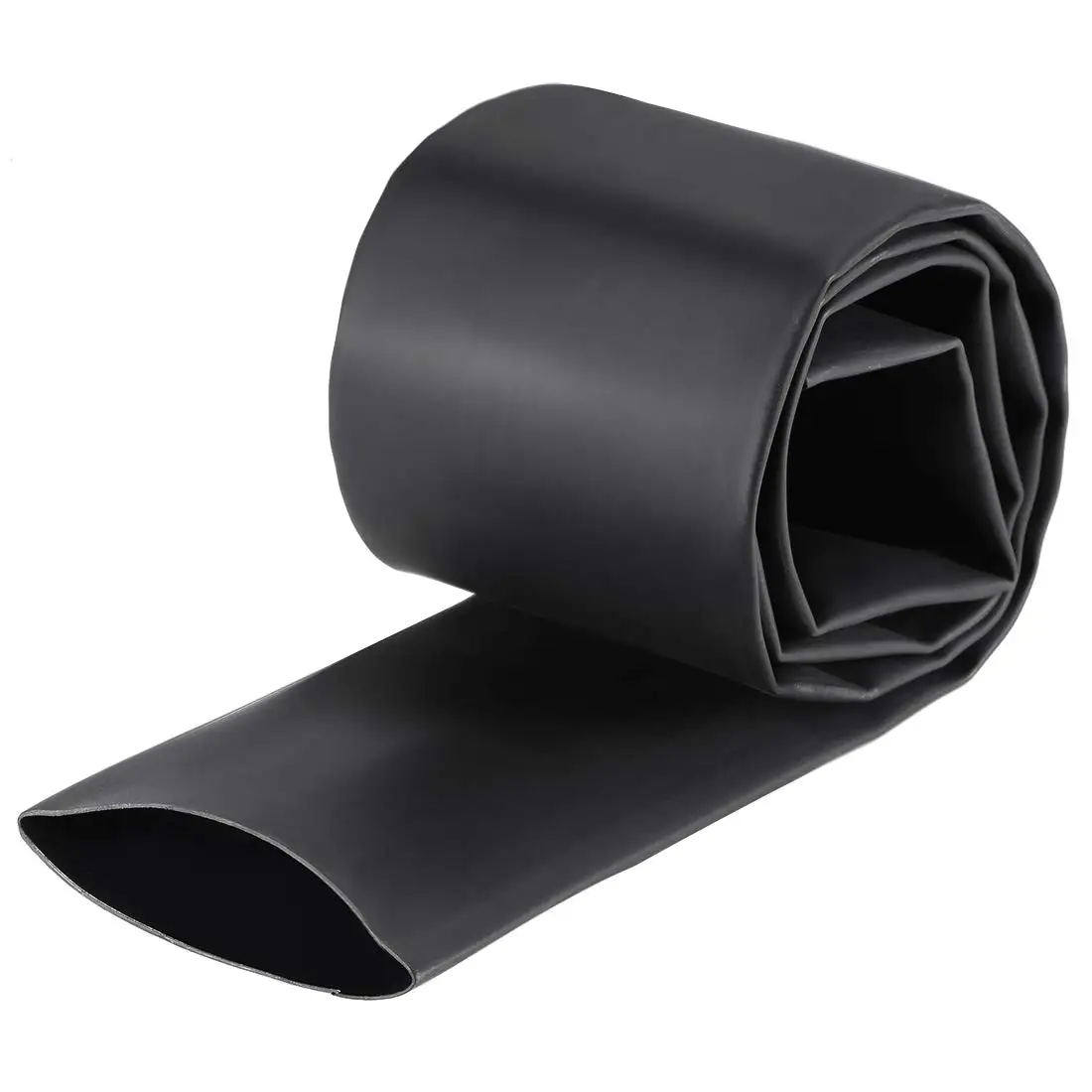 

Keszoox Heat Shrink Tubing, 30mm Dia 51mm Flat Width 3:1 Rate Shrinkable Tube Cable Sleeve 1m - Black
