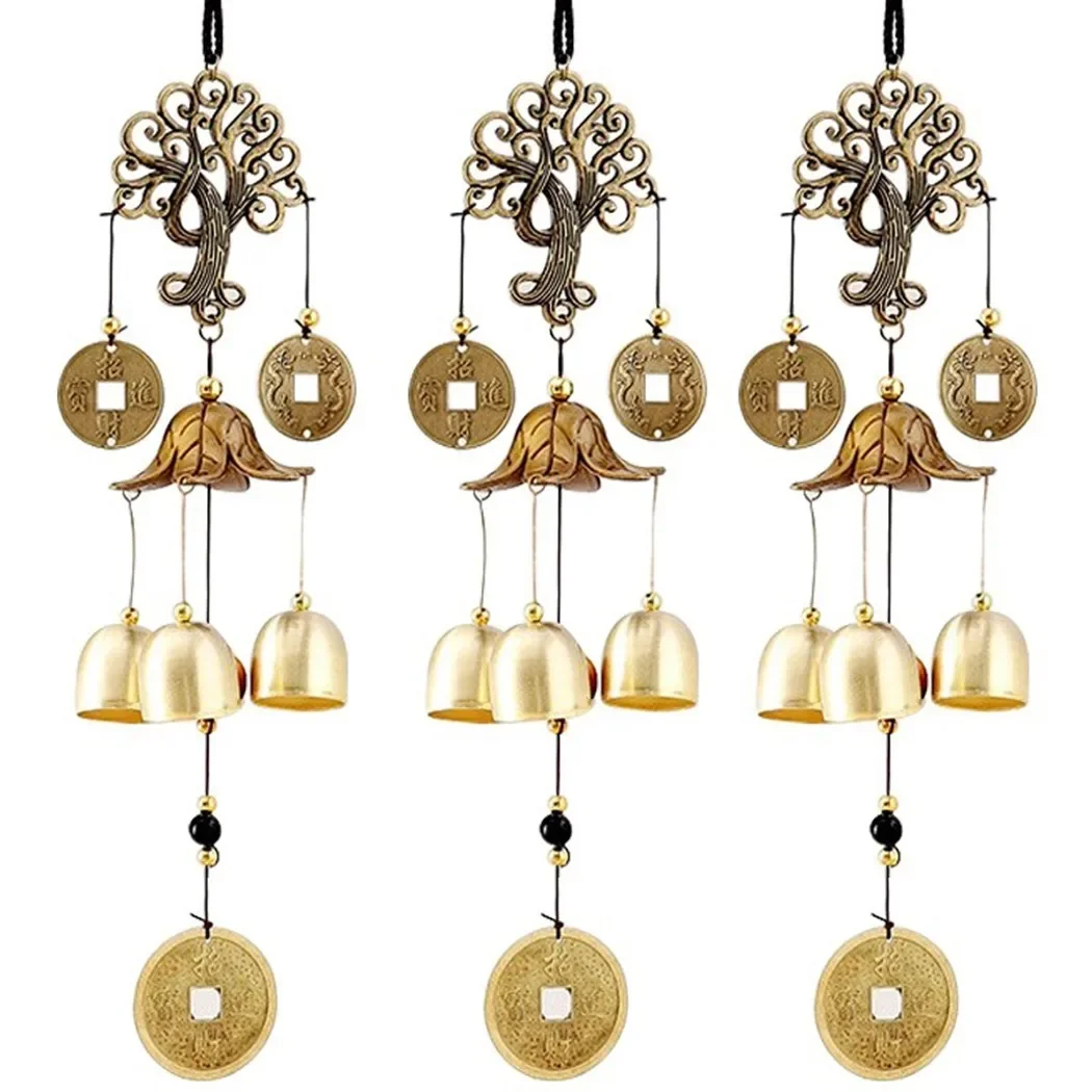 Vintage Wind Chime Decoration Home Wall Door Thriving Money Tree Wind Chimes Bell Pendant Home Garden Good Lucky Hanging Decor
Vintage Wind Chime Decoration Home Wall Door Thriving Money Tree Wind Chimes Bell Pendant Home Garden Good Lucky Hanging Decor