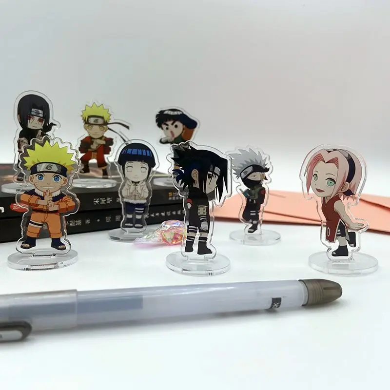 New Cartoon Anime Naruto Acrylic Figure Stand Model Uchiha Sasuke Cosplay Plate Desk Decor Handmade Ornament Student Gift
New Cartoon Anime Naruto Acrylic Figure Stand Model Uchiha Sasuke Cosplay Plate Desk Decor Handmade Ornament Student Gift