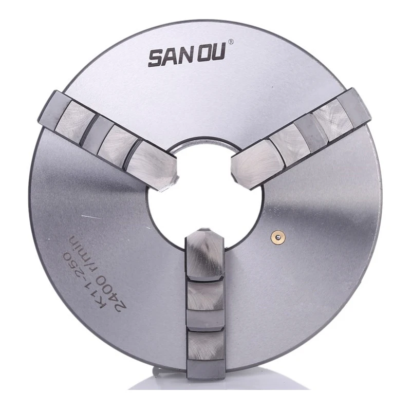 

SANOU Chuck 250mm Metal Lathe Chuck K11-250 3 Jaw Self-Centering Chuck Manual Scroll Chuck For Lathe Machine