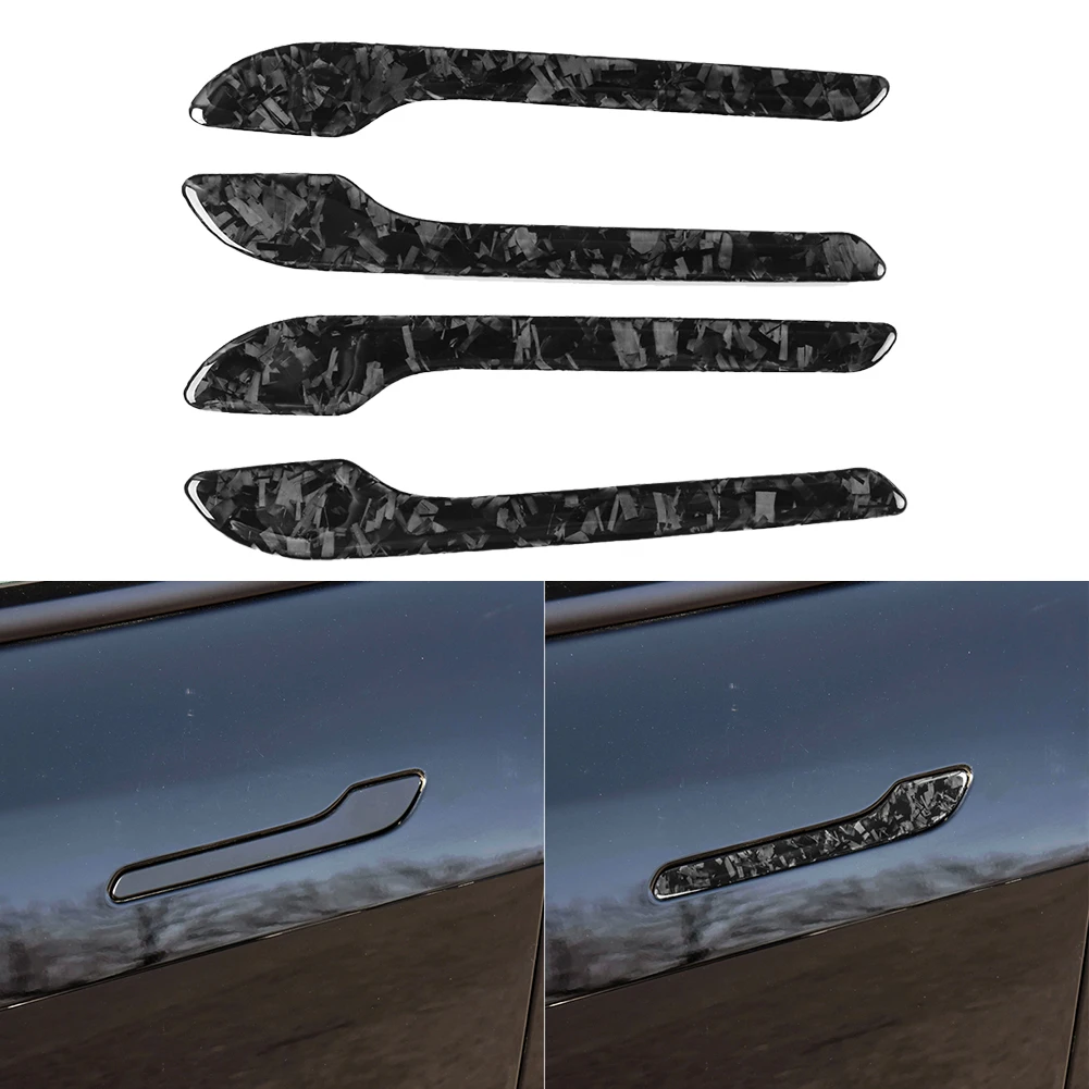 4pcs Car Door Handle Cover For Tesla Model 3 Model Y Exterior Trim Window Lift Switch Decorative Sticker Exterior Door Handles
4pcs Car Door Handle Cover For Tesla Model 3 Model Y Exterior Trim Window Lift Switch Decorative Sticker Exterior Door Handles