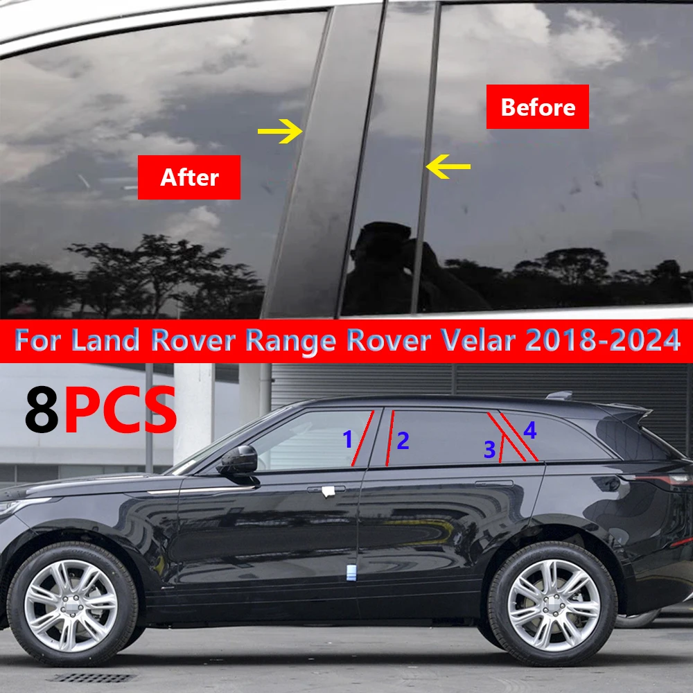 Автомобильные оконные стойки, дверные планки, крышка для Land Rover Range Rover Velar 2018 2019 2020 2021 2022 2023 2024, автомобильные аксессуары
Автомобильные оконные стойки, дверные планки, крышка для Land Rover Range Rover Velar 2018 2019 2020 2021 2022 2023 2024, автомобильные аксессуары