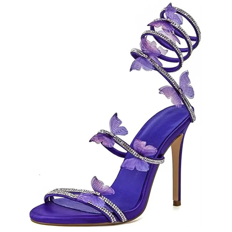 

Европейские и американские пикантные туфли на высоком каблуке с бабочкой, яркие женские туфли для ночного клуба, шоу, банкета, свадебные туфли, 2024