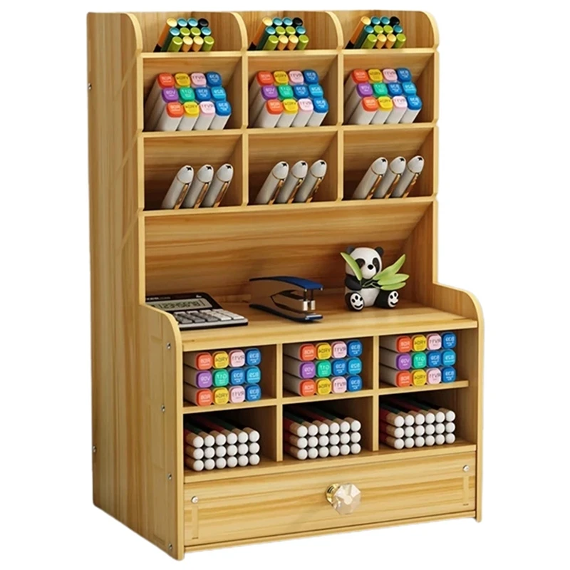 Multi-Function Wooden Desktop Pen Holder Office School Stationery Storage Stand Case Desk Pen Pencil Organizer
Multi-Function Wooden Desktop Pen Holder Office School Stationery Storage Stand Case Desk Pen Pencil Organizer