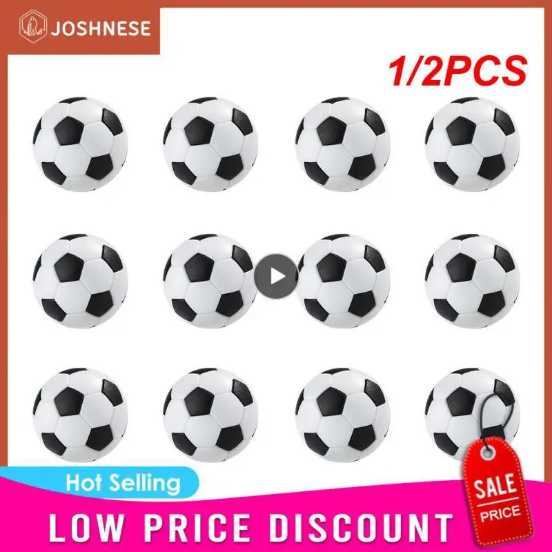 1/2PCS Table Soccer Balls Replacement Football Game Foosballs Mini Resin Tabletop Soccer Black And White Balls
1/2PCS Table Soccer Balls Replacement Football Game Foosballs Mini Resin Tabletop Soccer Black And White Balls